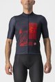 CASTELLI Cyklistický dres s krátkým rukávem - 13 SCREEN - modrá