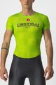 CASTELLI Cyklistické triko s krátkým rukávem - PRO MESH BL - světle zelená
