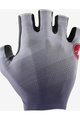CASTELLI Cyklistické rukavice krátkoprsté - COMPETIZIONE 2 - šedá