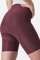 CASTELLI Cyklistické kalhoty krátké bez laclu - FREE AERO RC W SHORT - bordó