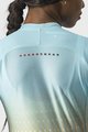 CASTELLI Cyklistický dres s krátkým rukávem - CLIMBER&#039;S 2.0 W - světle modrá/oranžová