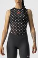CASTELLI Cyklistické triko bez rukávů - PRO MESH W - černá