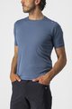 CASTELLI Cyklistické triko s krátkým rukávem - TECH 2 TEE - modrá