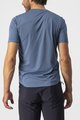 CASTELLI Cyklistické triko s krátkým rukávem - TECH 2 TEE - modrá