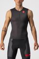 CASTELLI Cyklistický dres bez rukávů - FREE TRI 2 - černá