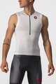 CASTELLI Cyklistický dres bez rukávů - FREE TRI 2 - bílá/černá