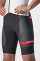 CASTELLI Cyklistické kalhoty krátké bez laclu - FREE TRI - černá