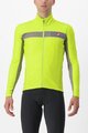 CASTELLI Cyklistická zateplená bunda - MORTIROLO 6S - žlutá