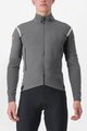 CASTELLI Cyklistická zateplená bunda - PERFETTO RoS 2 CONVERTIBLE - šedá