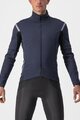 CASTELLI Cyklistická zateplená bunda - PERFETTO ROS 2 CONVERTIBLE - modrá
