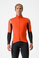 CASTELLI Cyklistický dres s dlouhým rukávem zimní - GABBA ROS 2 - oranžová