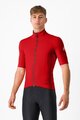 CASTELLI Cyklistický dres s krátkým rukávem - PERFETTO ROS 2 WIND - červená