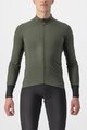 CASTELLI Cyklistický dres s dlouhým rukávem zimní - FLIGHT LS AIR - světle zelená