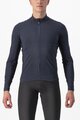CASTELLI Cyklistický dres s dlouhým rukávem zimní - FLIGHT LS AIR - modrá