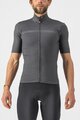 CASTELLI Cyklistický dres s krátkým rukávem - PRO THERMAL MID - šedá