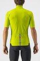 CASTELLI Cyklistický dres s krátkým rukávem - PRO THERMAL MID - světle zelená