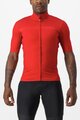 CASTELLI Cyklistický dres s krátkým rukávem - PRO THERMAL MID - červená