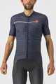 CASTELLI Cyklistický dres s krátkým rukávem - INSIDER - modrá