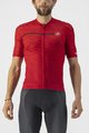 CASTELLI Cyklistický dres s krátkým rukávem - INSIDER - červená