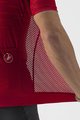 CASTELLI Cyklistický dres s krátkým rukávem - INSIDER - červená