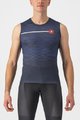 CASTELLI Cyklistický dres bez rukávů - INSIDER - modrá