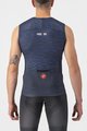 CASTELLI Cyklistický dres bez rukávů - INSIDER - modrá