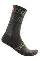 CASTELLI Cyklistické ponožky klasické - MID WINTER 18 - zelená