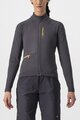 CASTELLI Cyklistický dres s dlouhým rukávem zimní - UNLIMITED TRAIL W - šedá