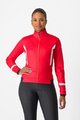 CASTELLI Cyklistická zateplená bunda - DINAMICA 2 - červená