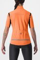 CASTELLI Cyklistický dres s krátkým rukávem - GABBA RoS 2 W - oranžová