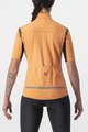 CASTELLI Cyklistický dres s krátkým rukávem - GABBA ROS 2 W - oranžová