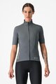 CASTELLI Cyklistický dres s krátkým rukávem - PERFETTO ROS 2 WIND W - šedá