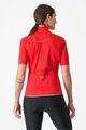 CASTELLI Cyklistický dres s krátkým rukávem - PERFETTO ROS 2 WIND W - červená