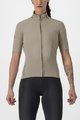 CASTELLI Cyklistický dres s krátkým rukávem - PERFETTO RoS 2 W WIND - béžová