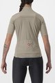 CASTELLI Cyklistický dres s krátkým rukávem - PERFETTO RoS 2 W WIND - béžová