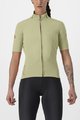 CASTELLI Cyklistický dres s krátkým rukávem - PERFETTO ROS 2 W WIND - světle zelená