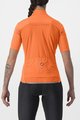 CASTELLI Cyklistický dres s krátkým rukávem - PERFETTO RoS 2 W WIND - oranžová