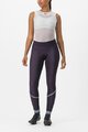 CASTELLI Cyklistické kalhoty dlouhé bez laclu - VELOCISSIMA THERMAL - fialová