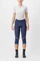 CASTELLI Cyklistické kalhoty 3/4 bez laclu - VELOCISSIMA THERMAL - modrá