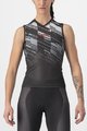 CASTELLI Cyklistický dres bez rukávů - INSIDER W - černá
