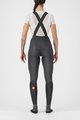 CASTELLI Cyklistické kalhoty dlouhé s laclem - SEMIFREDDO W DT - černá