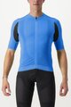 CASTELLI Cyklistický dres s krátkým rukávem - SUPERLEGGERA 3 - modrá