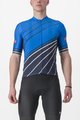CASTELLI Cyklistický dres s krátkým rukávem - SPEED STRADA - modrá