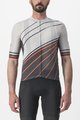 CASTELLI Cyklistický dres s krátkým rukávem - SPEED STRADA - šedá