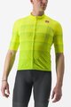 CASTELLI Cyklistický dres s krátkým rukávem - LIVELLI - žlutá