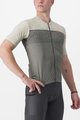CASTELLI Cyklistický dres s krátkým rukávem - UNLIMITED ENTRATA - šedá/ivory