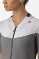 CASTELLI Cyklistický dres s krátkým rukávem - GRADIENT COLOR BLOCK - šedá