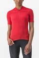 CASTELLI Cyklistický dres s krátkým rukávem - ANIMA - červená