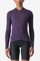 CASTELLI Cyklistický dres s dlouhým rukávem letní - ANIMA 4 - fialová