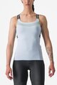 CASTELLI Cyklistické tílko - BAVETTE TOP - světle modrá